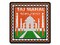 Taj Mahal Agra India Destination Travel Multi-Color Embroidered Iron-On or Hook & Loop Patch Applique